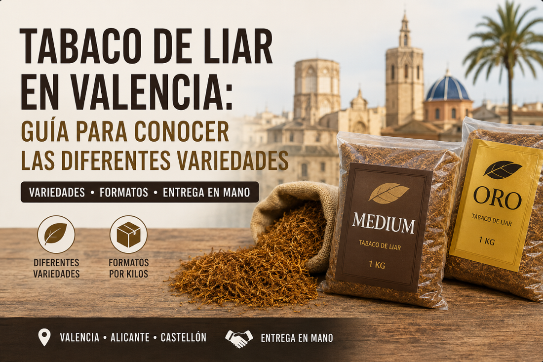 Tabaco de liar en Valencia: guía para conocer las diferentes variedades