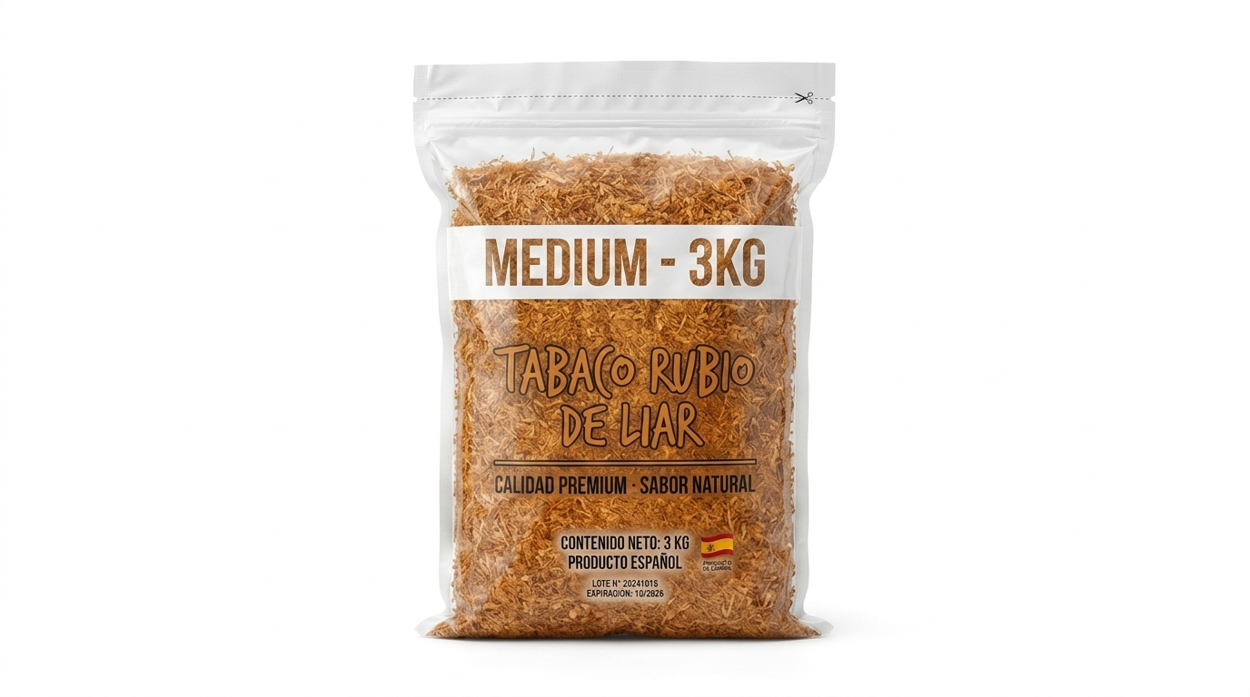 Tabaco de Liar MEDIUM – 3 KG