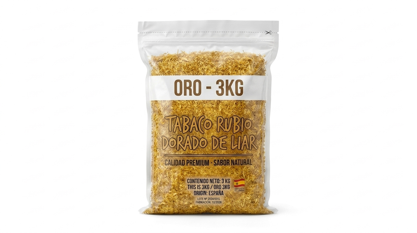 Tabaco de Liar ORO – 3 KG