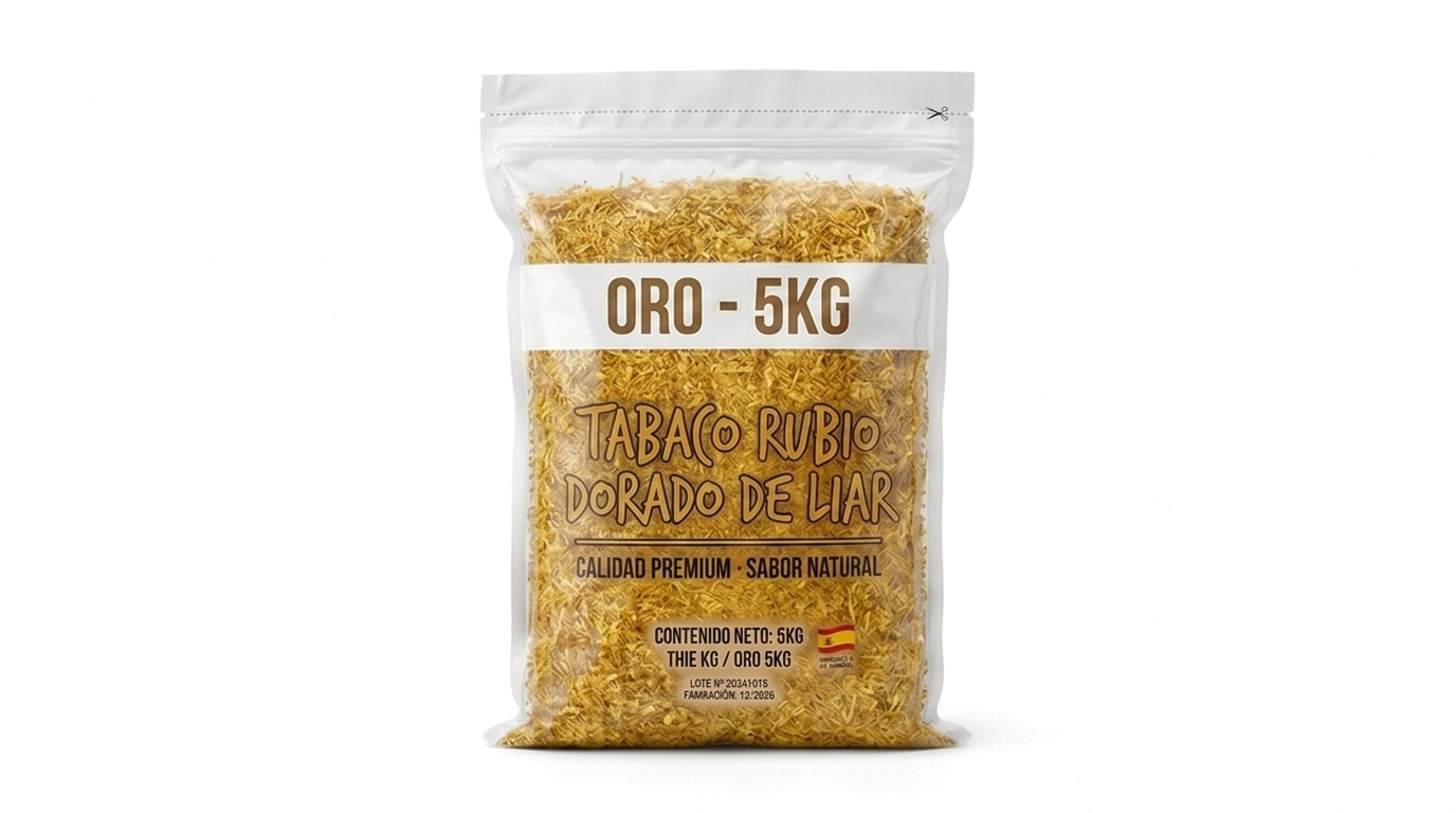 Tabaco de Liar ORO – 5 KG